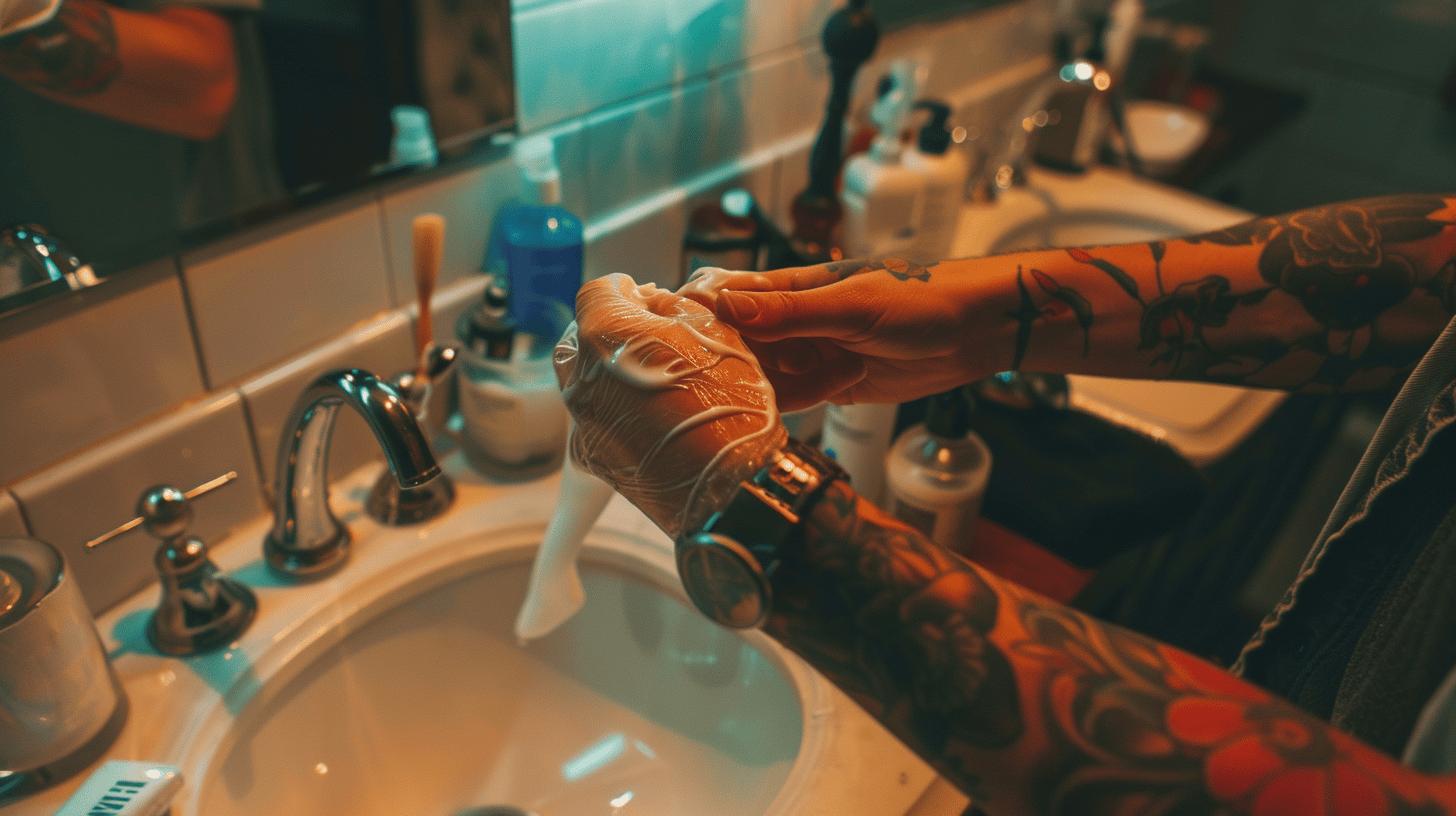 How to Use B5 Panthenol Cream or Ointment on Fresh Tattoos-1