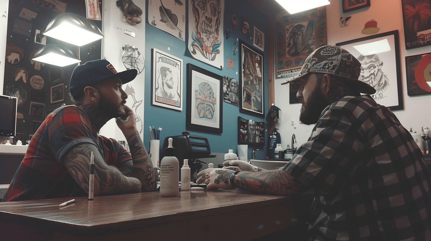 Tattoo Artist and Dermatologist Opinions on Using Aveeno-1