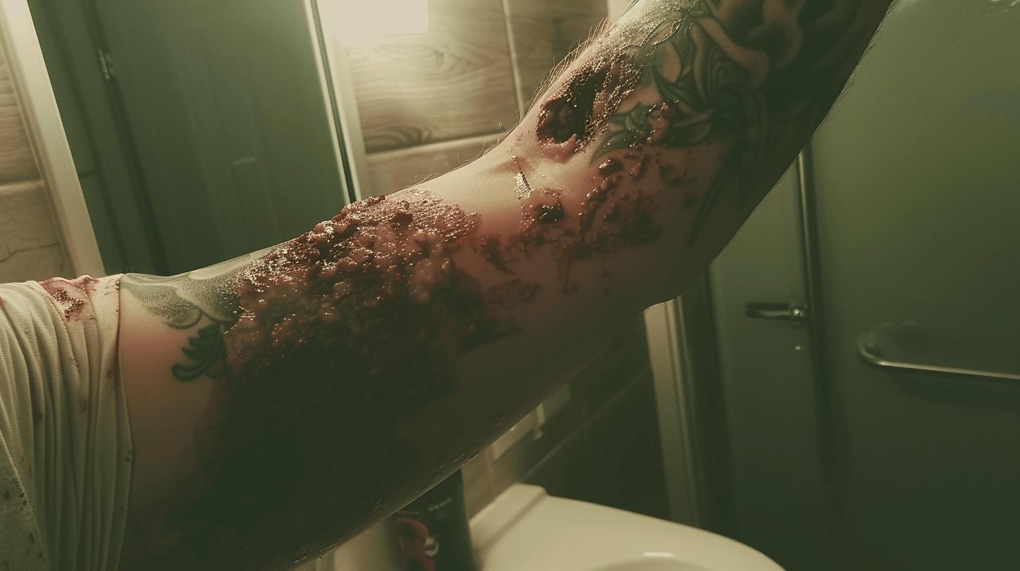 Tattoo Healing Problems UK Scabbing, Itching What Not to Do-1