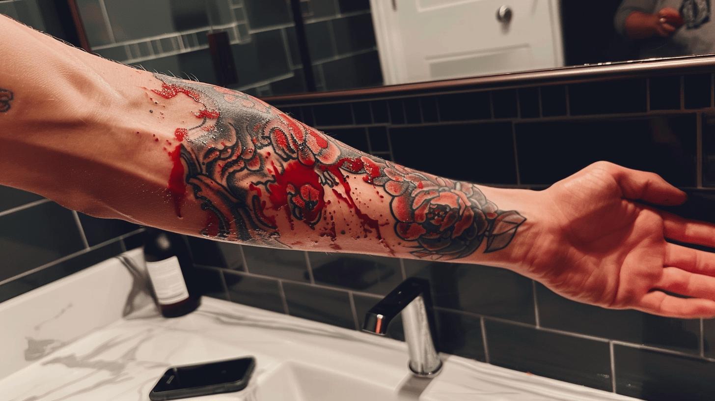 Tattoo Healing vs Infection How to Tell and What Cream to Use-1